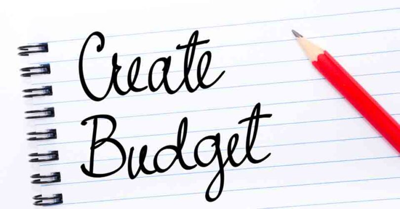 Creating a Budget for the First Time