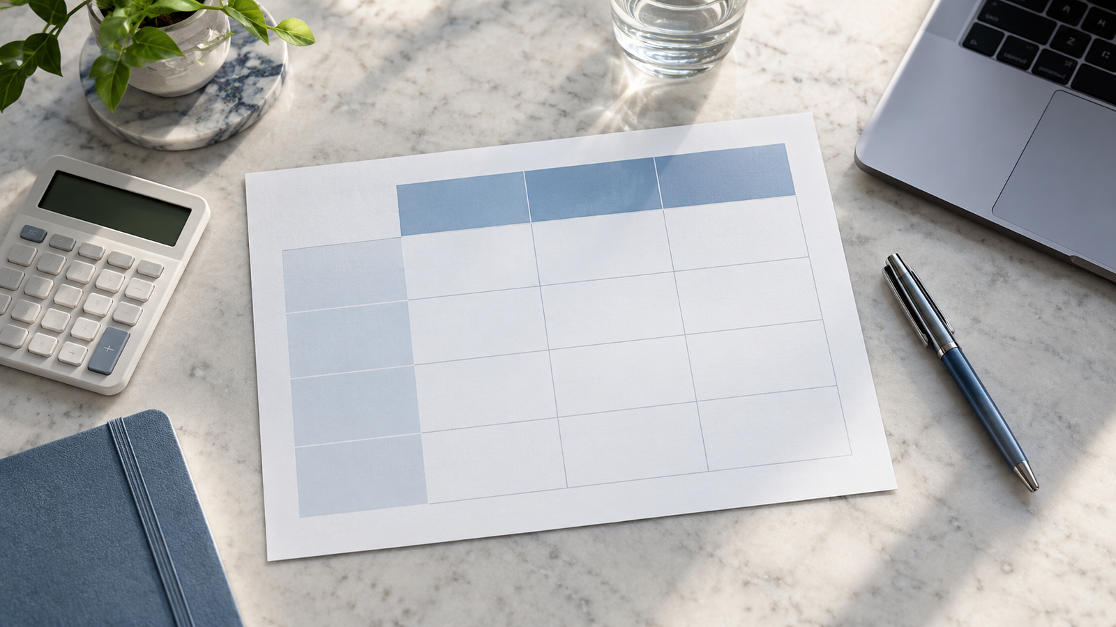 Weighted Decision Matrix Template for Google Sheets